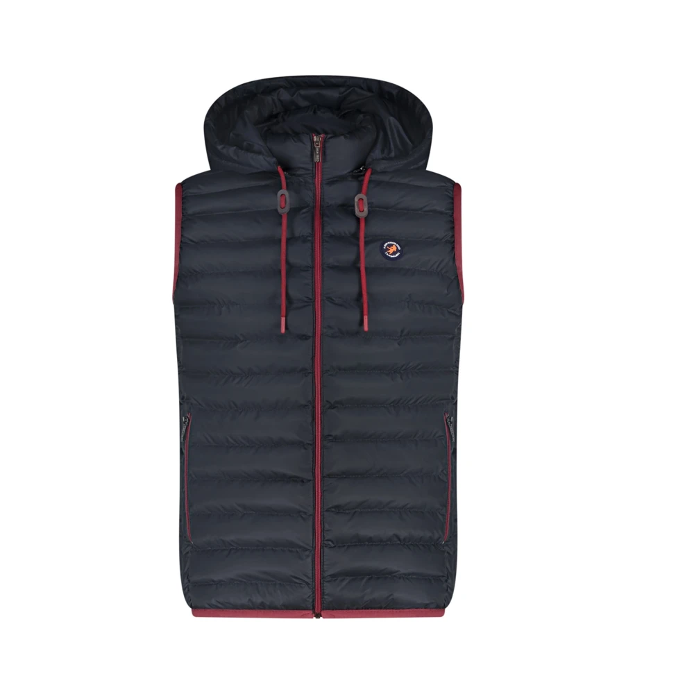 A fish named fred Stijlvolle donkerblauwe bodywarmer Blue Heren