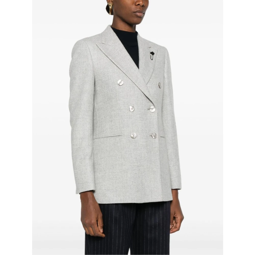 Lardini Grijze Herenjas Gray Dames