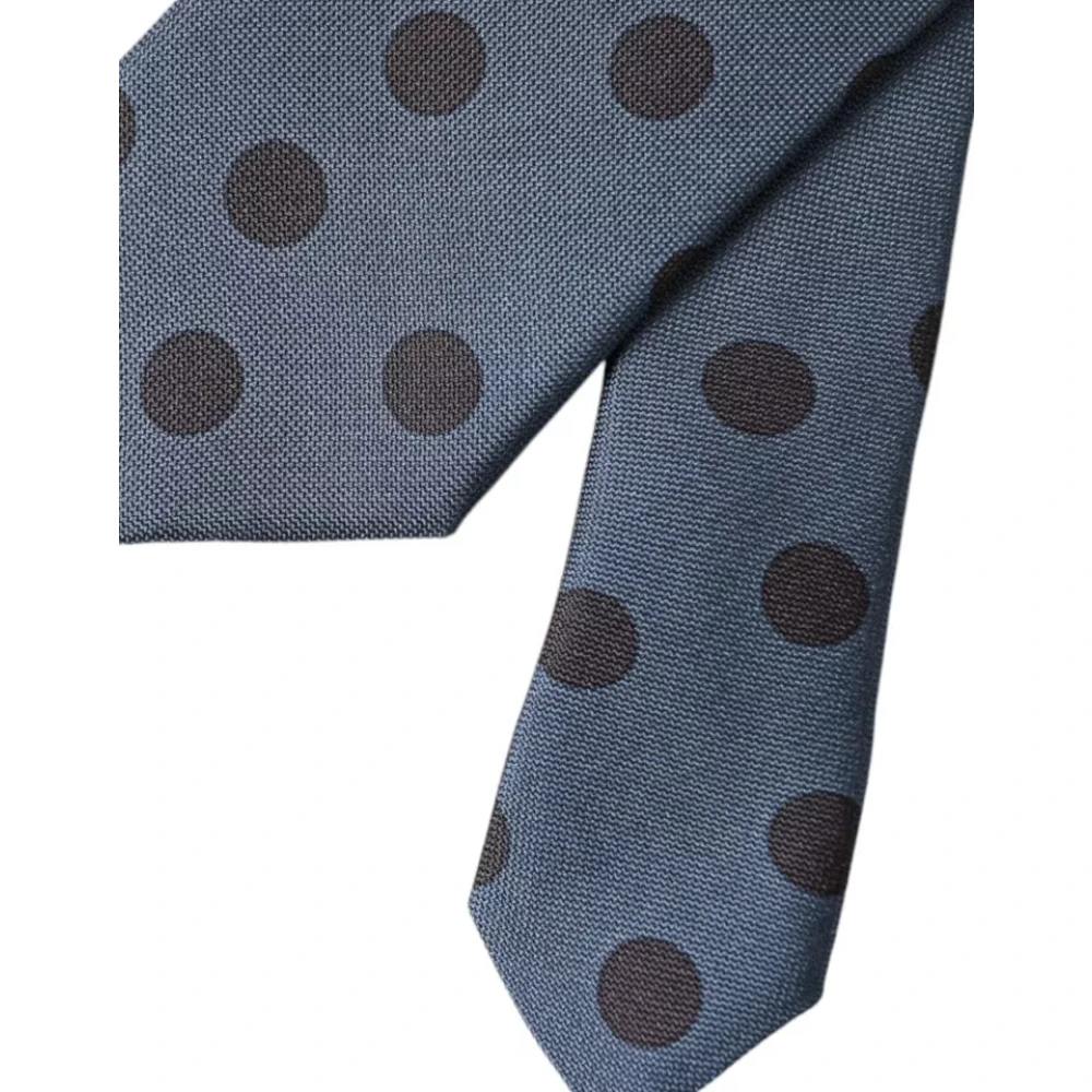 Dolce & Gabbana Polka Dot Zijden Heren Stropdas Multicolor Heren