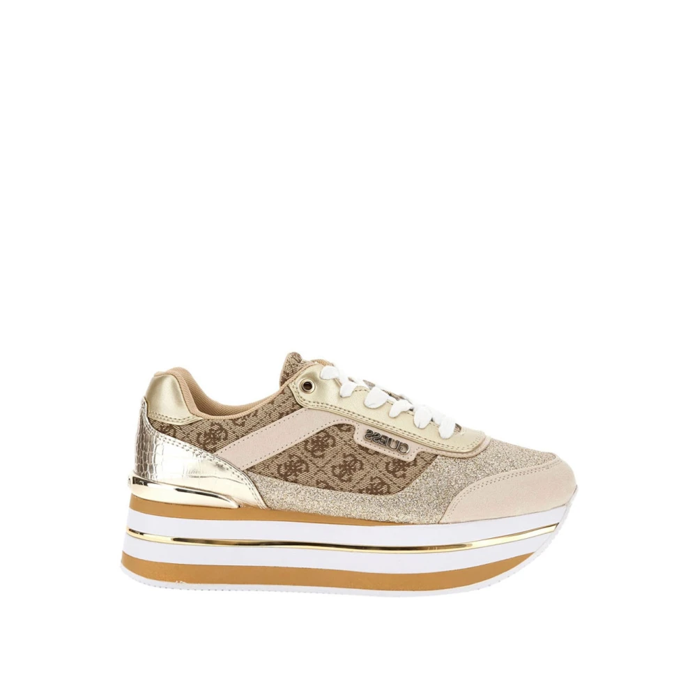 Guess - Shoes > Sneakers - Beige - Guess - Modalova