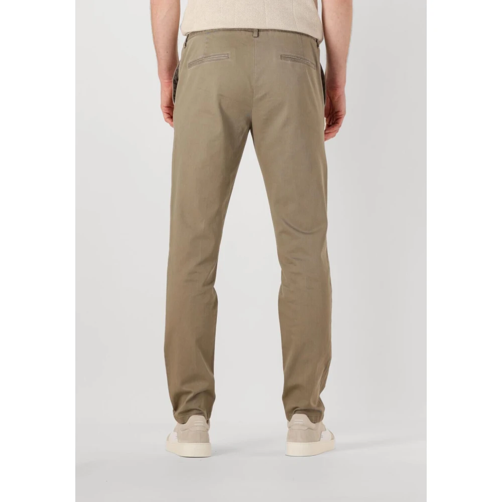 Profuomo Taupe Chino Broek voor Heren Beige Heren