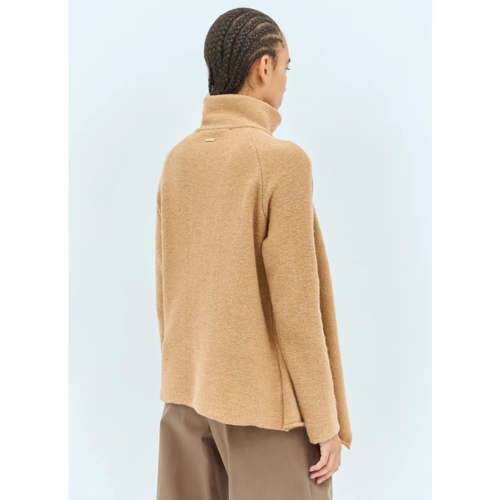 JW Anderson Wolmix Laagjesvest Beige Dames