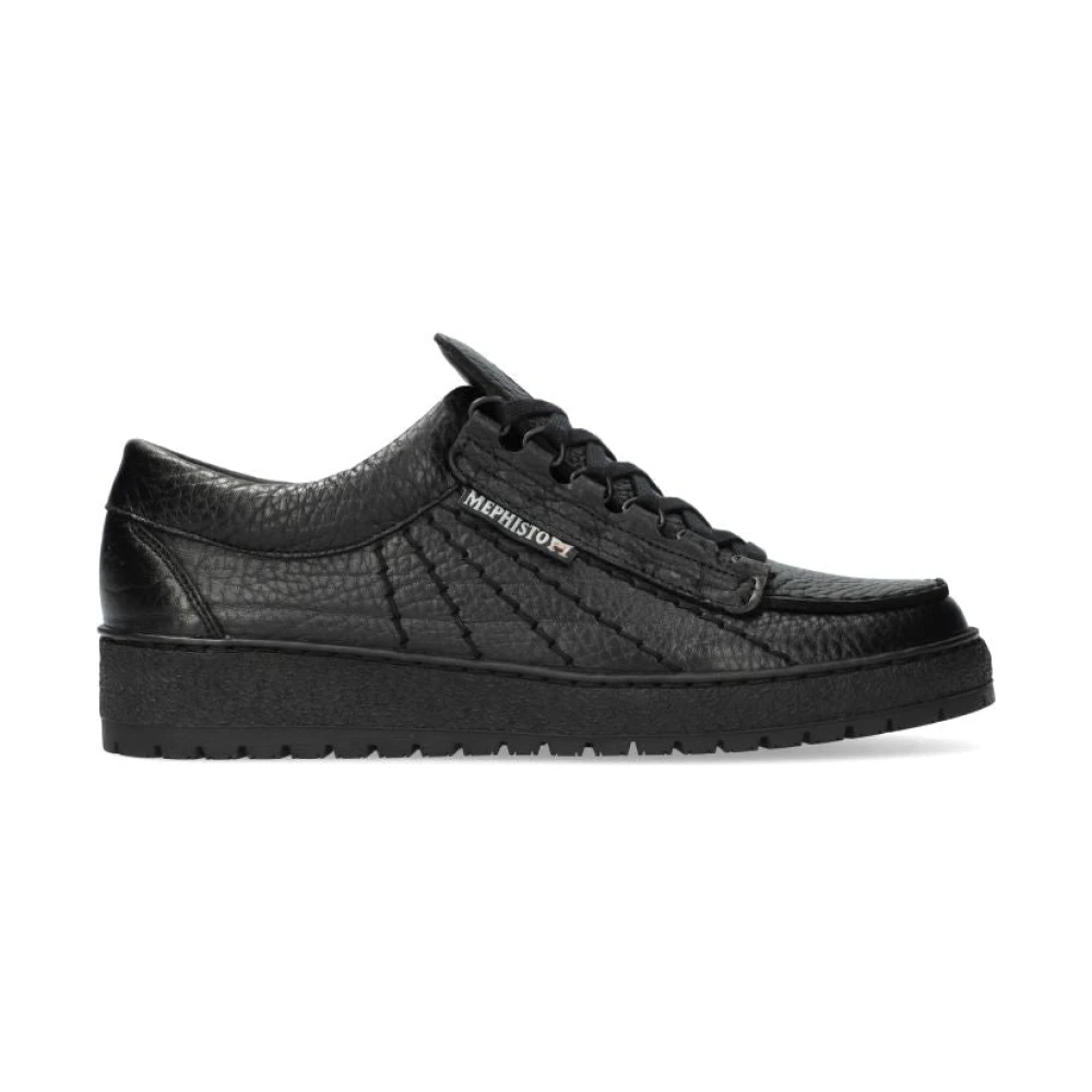 Mephisto Regenboog Veterschoen voor Heren Heren Schoenen Zwart