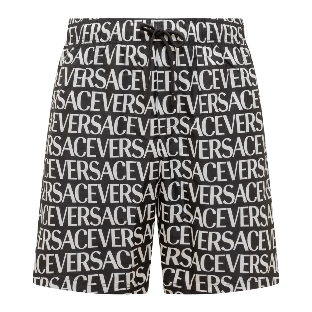 Versace Men's Black Swim Shorts For