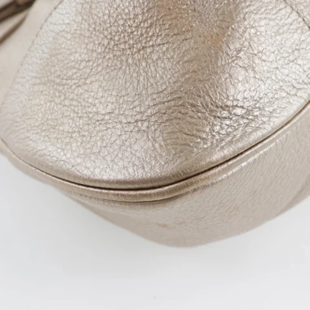Salvatore Ferragamo Pre-owned Leather handbags Yellow Dames