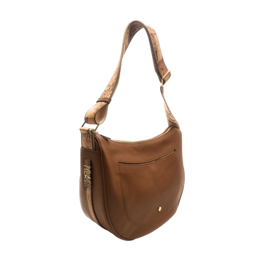 Alviero Martini 1a Classe Klassieke Geo Schoudertas Brown Dames