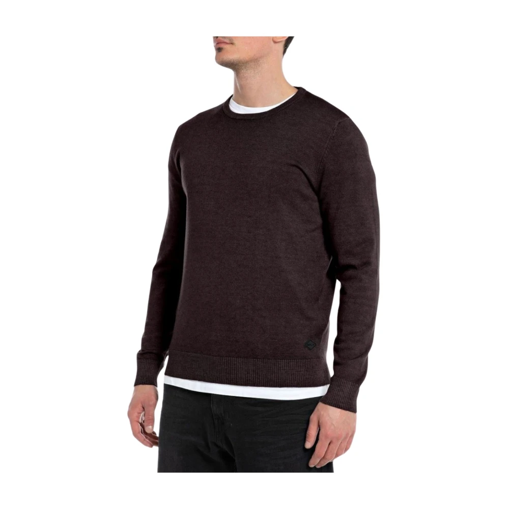 Knitwear > Round-neck Knitwear - - Replay - Modalova
