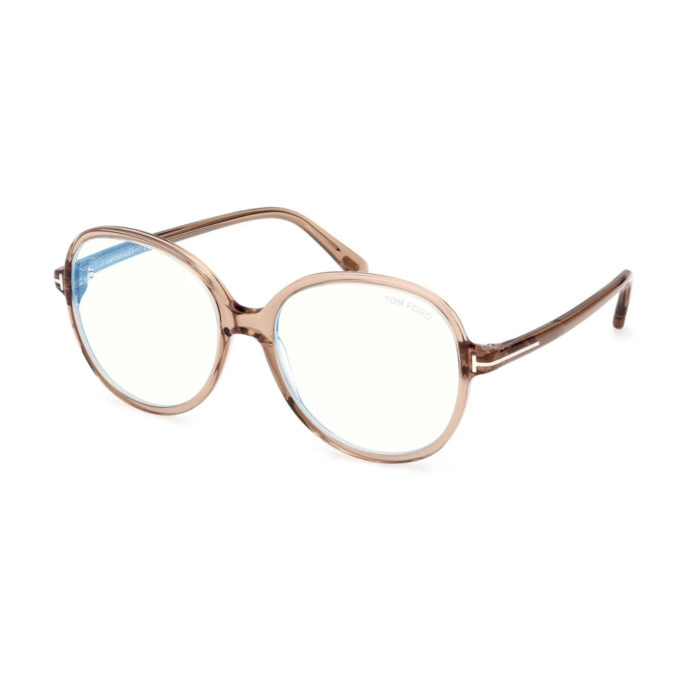 Tom Ford Women's Pink Glasses, 56 Mm, Ft6090b 045 Eyeglasses