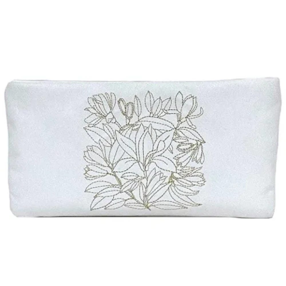 Chanel Vintage Pre-owned Canvas chanel-bags White Dames