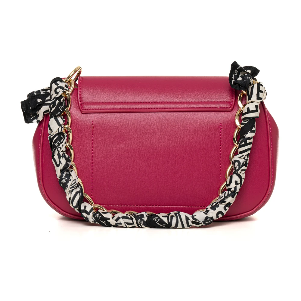 Love Moschino Stijlvolle handtas met verstelbare band Pink Dames