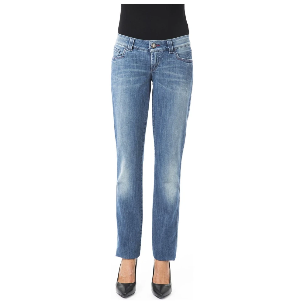 By Byblos Regular Fit Jeans met voor- en achterzakken Blue Dames