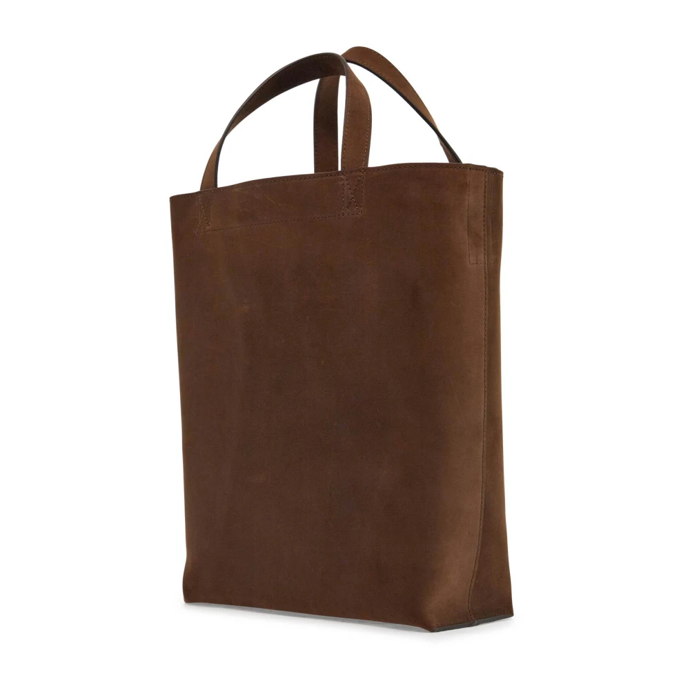 A.p.c. Elegante Schoudertas van Kalfsleer Brown Dames