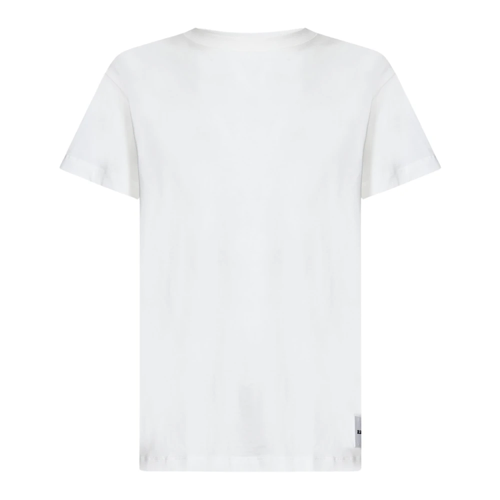 Jil Sander Wit Katoenen T-Shirt Set Ss23 White Heren