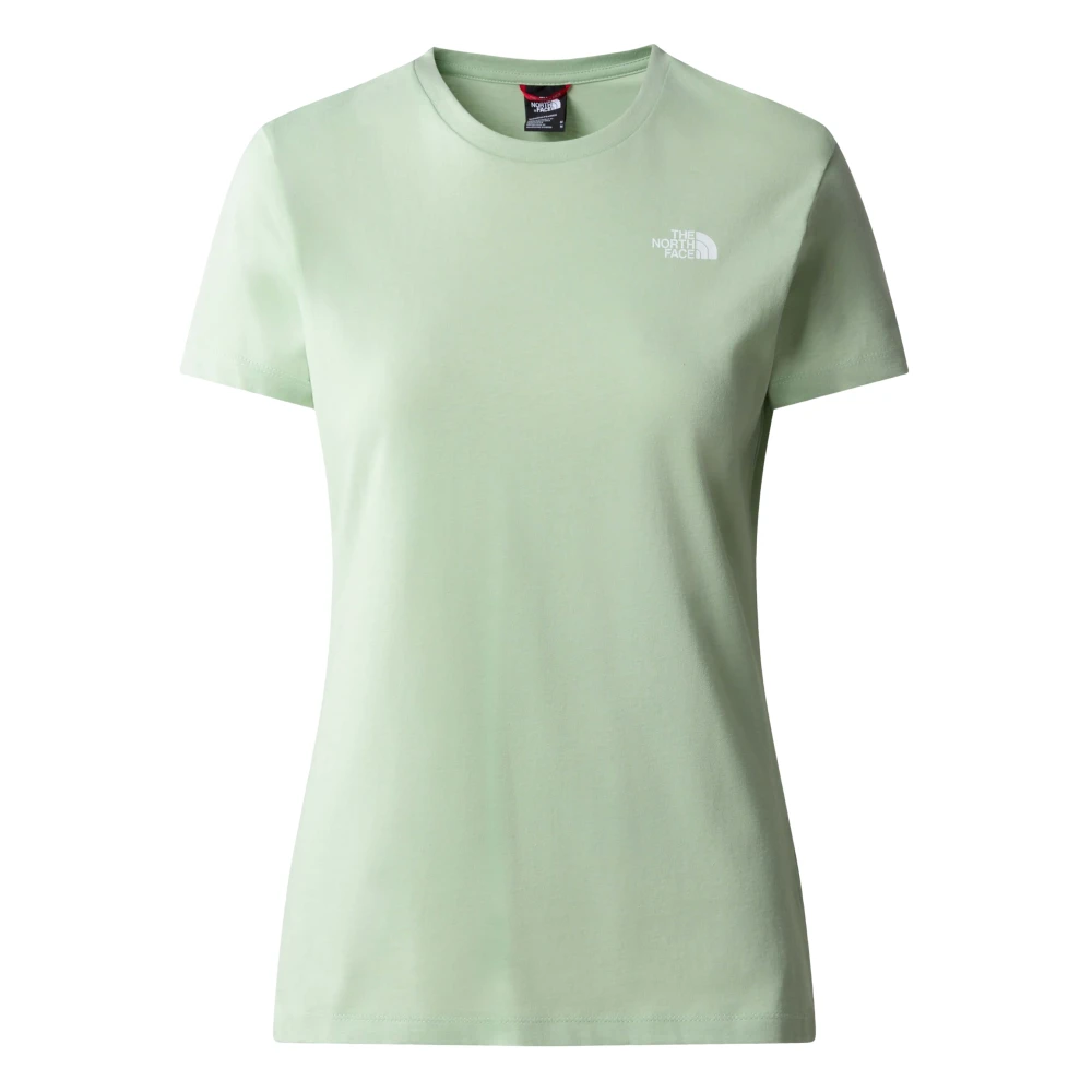 The North Face Eenvoudige Dome T-shirt Green Dames