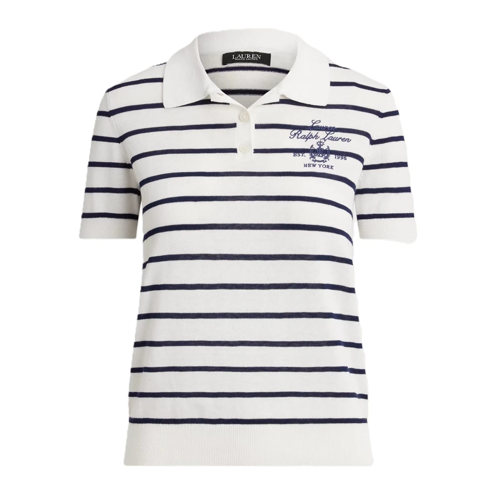Ralph Lauren Vit Natrissa Kortärmad Tröja