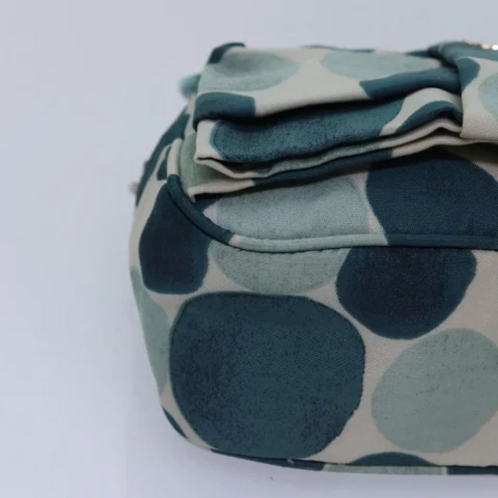 Prada Vintage Pre-owned Fabric prada-bags Blue Dames