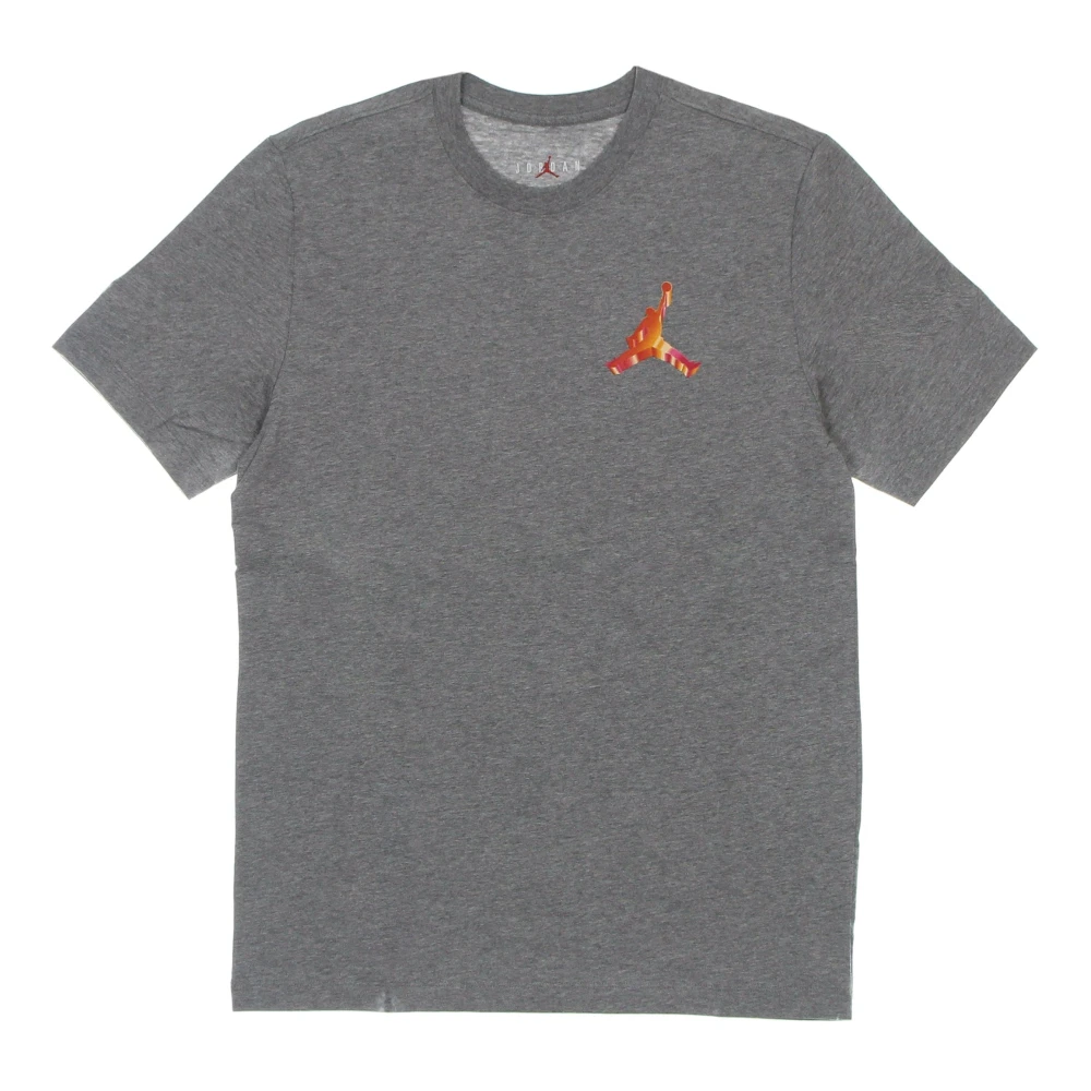 Jordan Jumpman 3D Crew T-shirt Carbon Heather Gray Heren