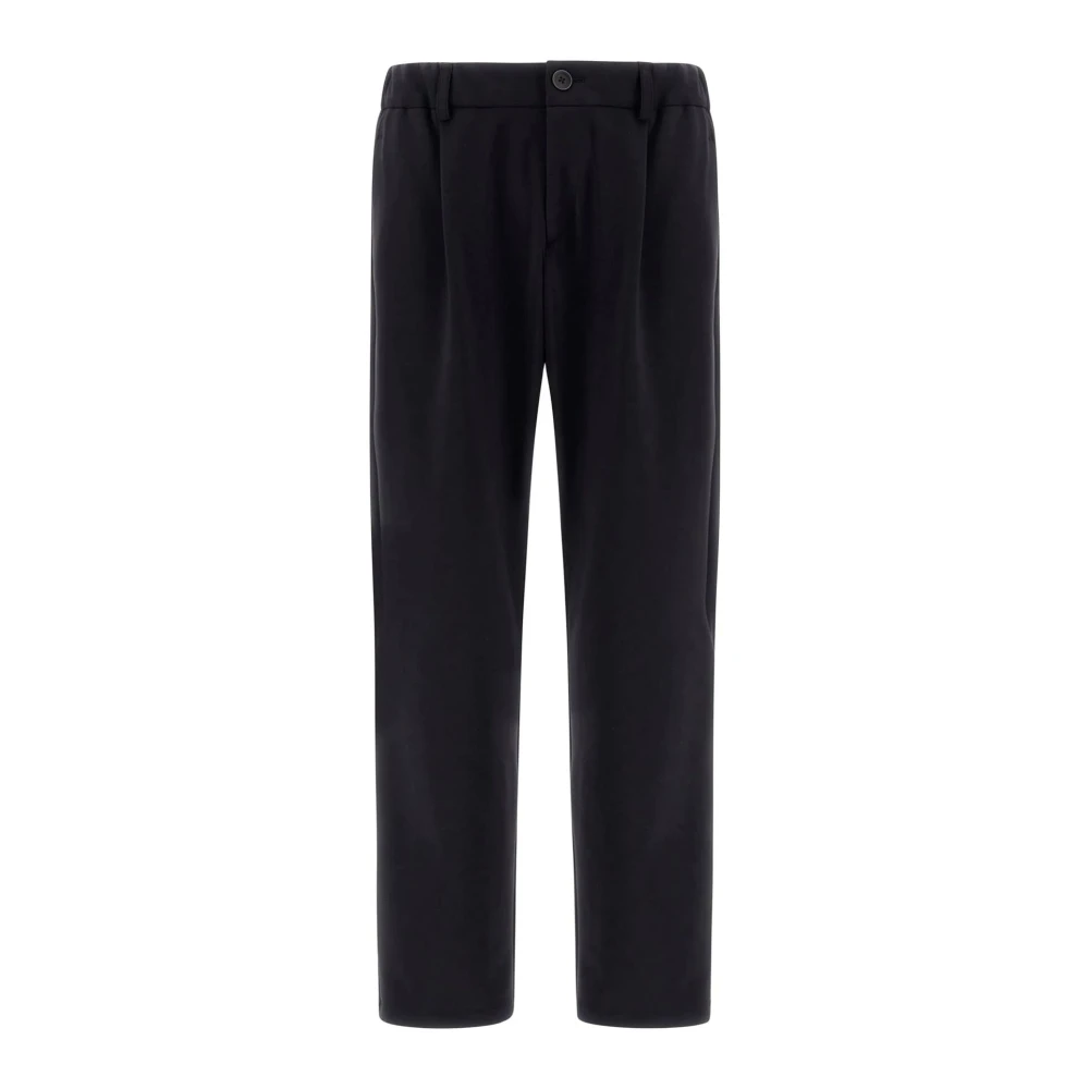 Herno Elastische Broek met Tailleband Blue Heren