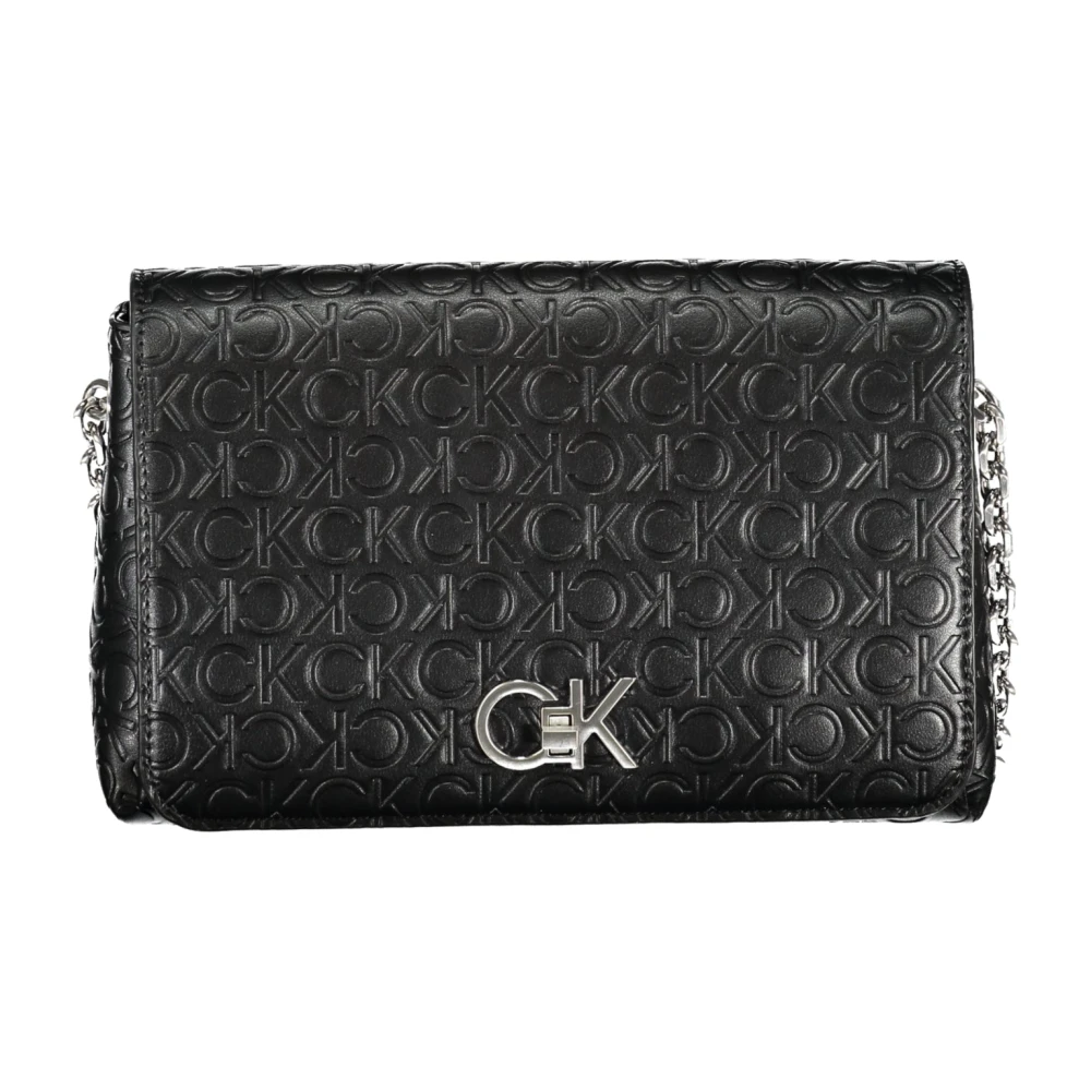 Calvin Klein, Cross Body Bags, female, Black, ONE SIZE, Crossbody Bag with Chain Strap