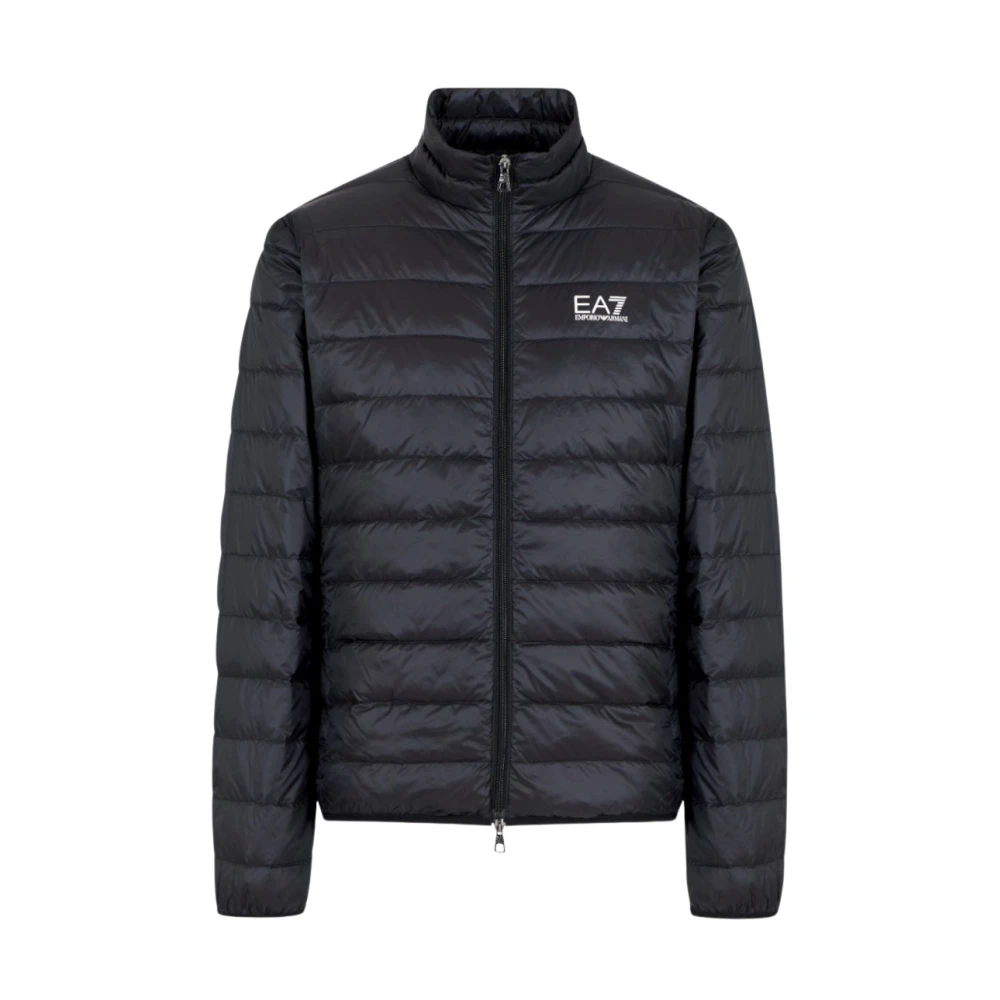 Emporio Armani Ea7 Homme Noir Vestes, Taille: Xl Veste Légère En Duvet