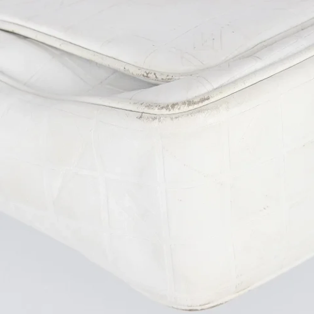 Fendi Vintage Pre-owned Leather fendi-bags White Dames