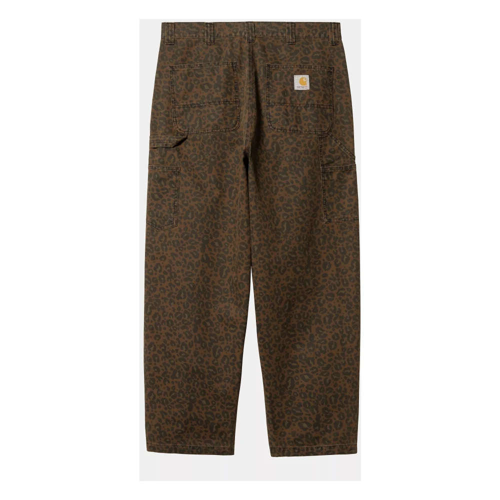 Carhartt WIP Ruimvallende werkbroek Brown Heren