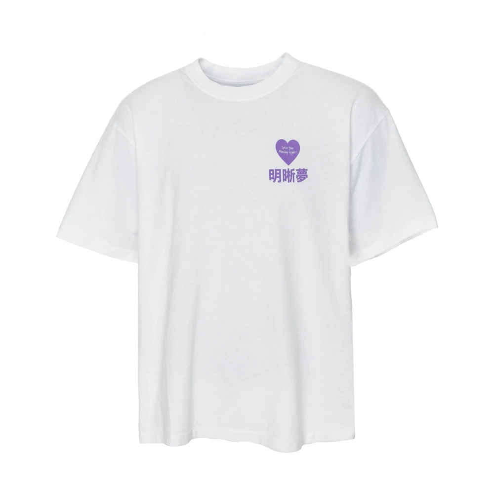 Edwin Grafische Print T-Shirt White Heren