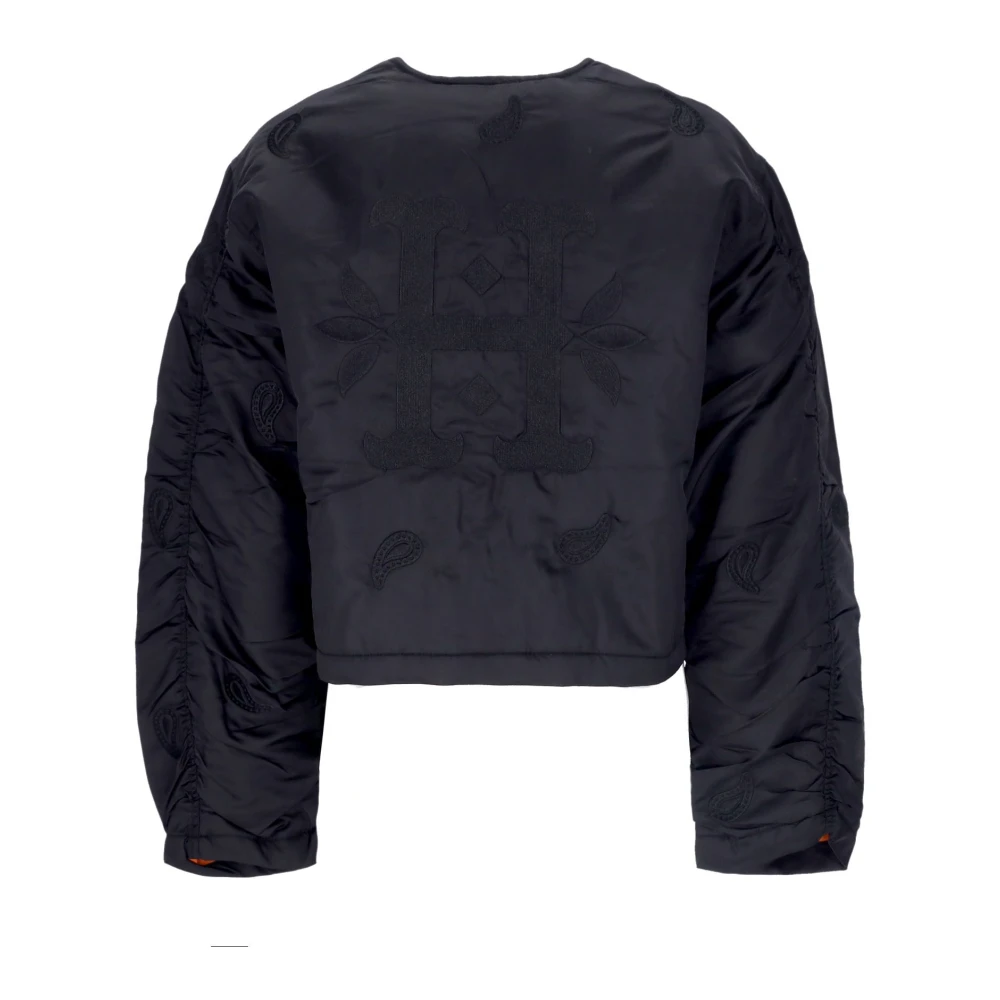 HUF Paisley Satin Bomber Jacket Zwart Black Dames