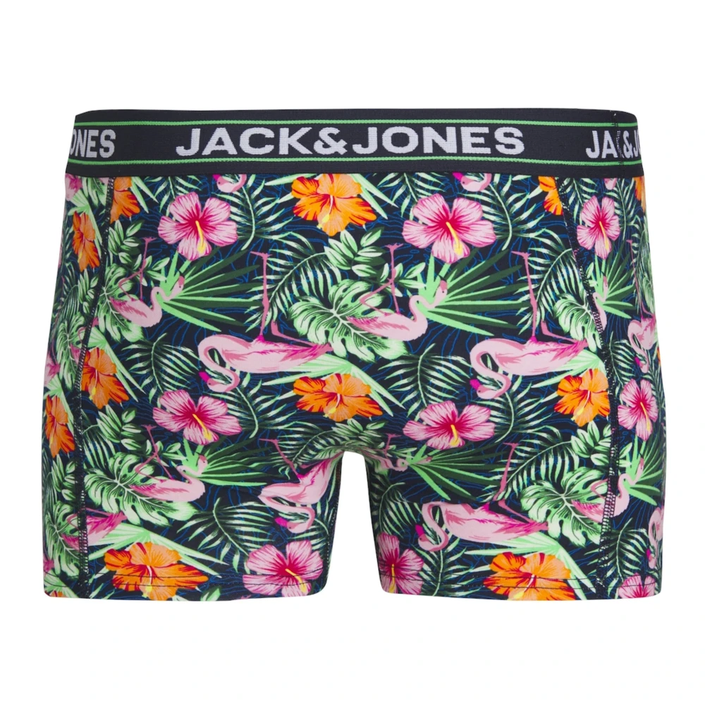 Jack & jones Flamingo Trunks 3-Pack Boxershorts Collectie Multicolor Heren