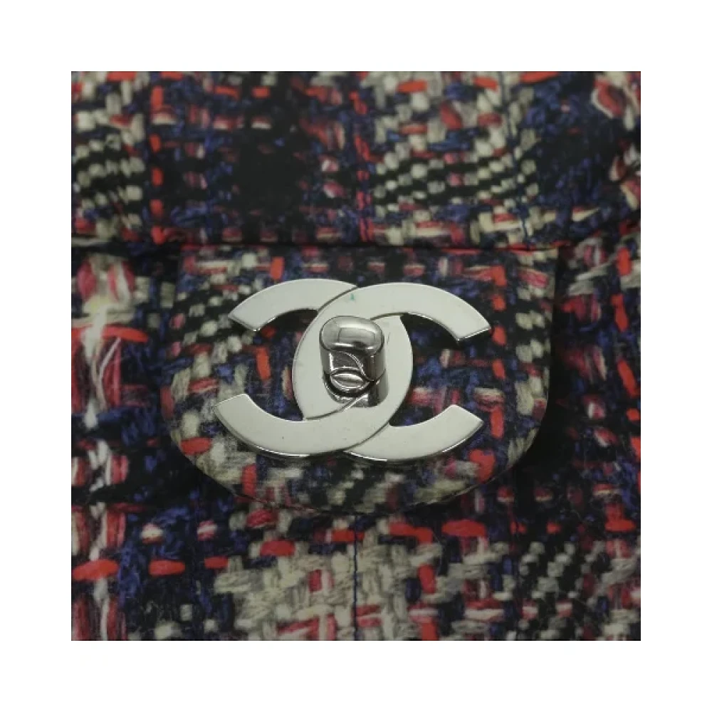 Chanel Vintage Pre-owned Nylon chanel-bags Blue Dames