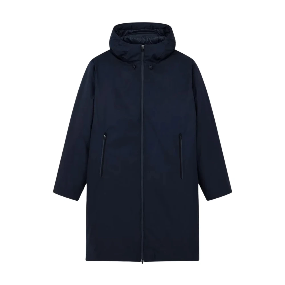 Ea7 Giacca New Tech Hooded Blu Uomo S - Immagine 2