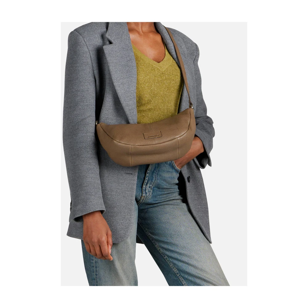 Burkely Stijlvolle Tas Beige Dames