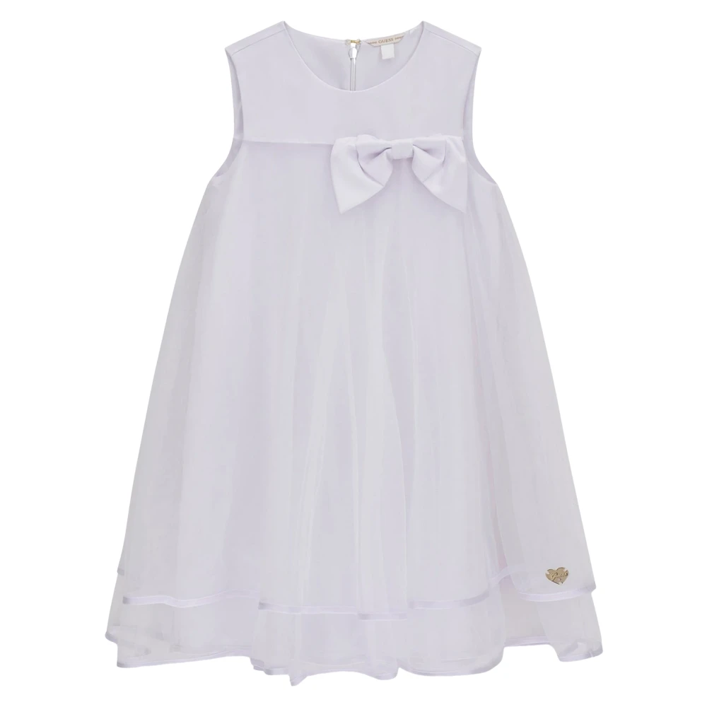 Guess Girls White Dresses, 10 Y, Bow Ceremony Dress