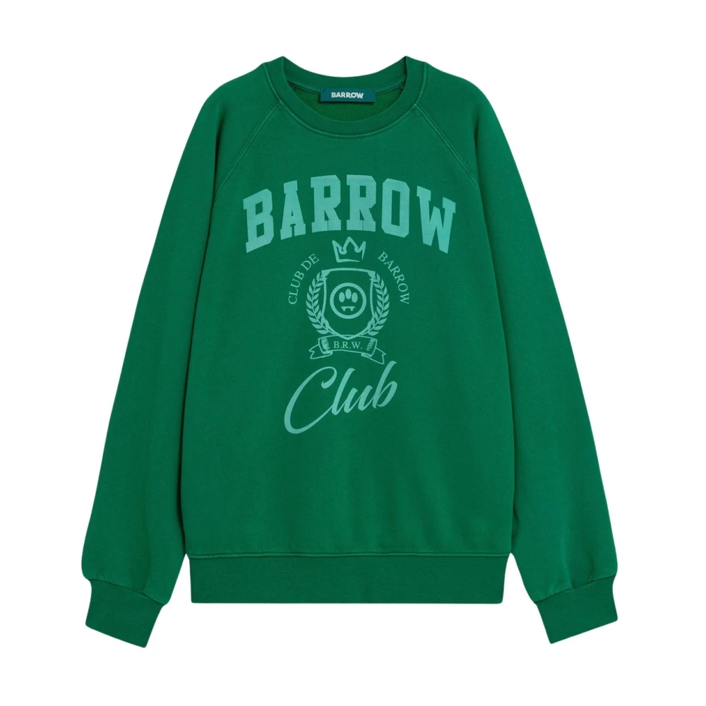 Barrow Green Sweatshirt - Male - Sweatshirts - M - Sweatshirts & Hoodies