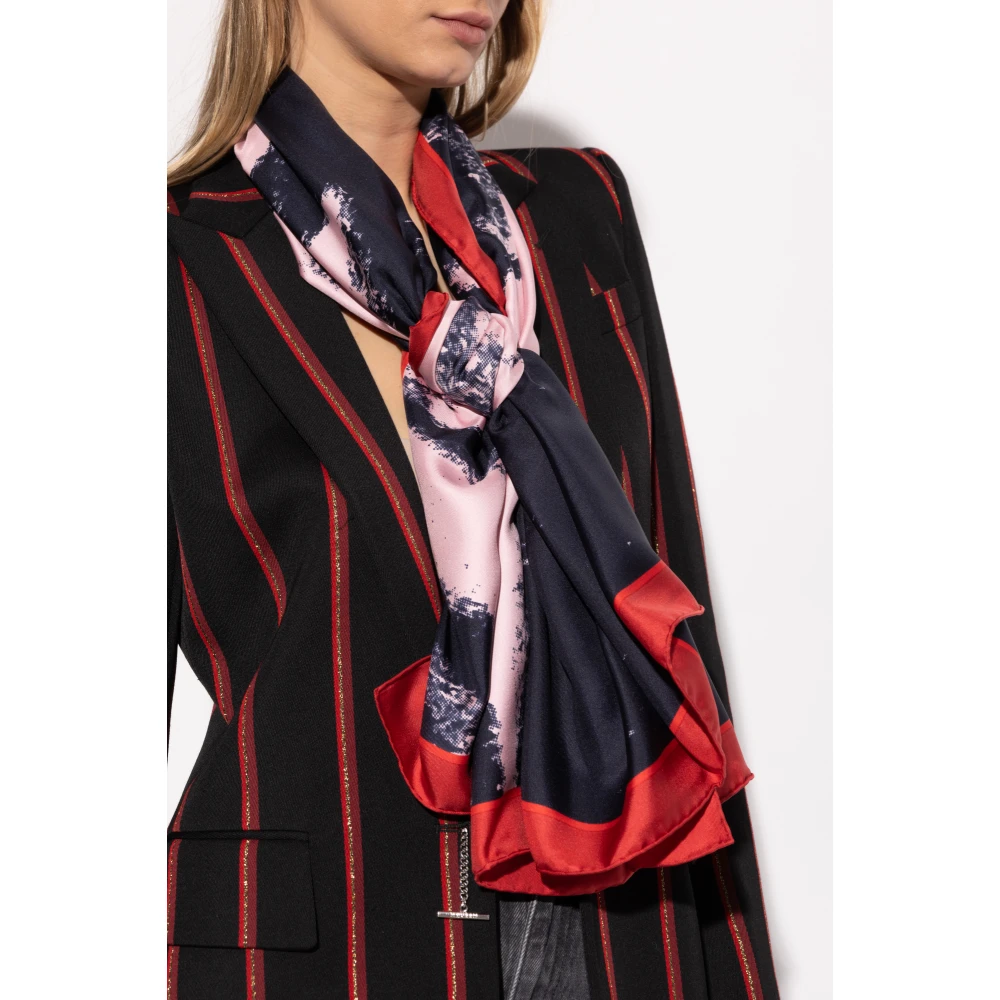 alexander mcqueen Zijden sjaal Blue Dames