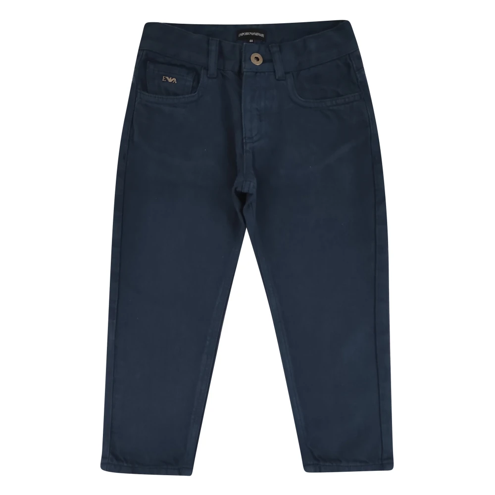 Emporio Armani Boys Blue Jeans - Trousers - 16 Y - Kids