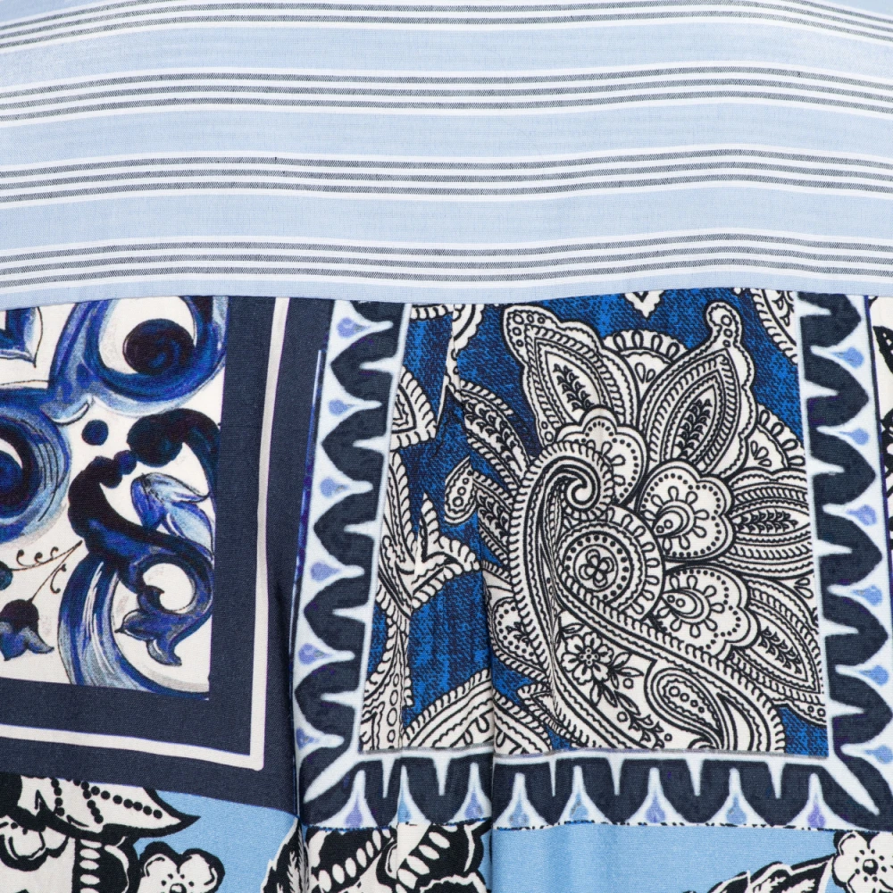 &Co Woman Overhemd met lange mouwen effen kleur Blue Dames