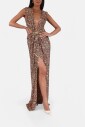 robe-longue-a-sequins-avec-col-en-v