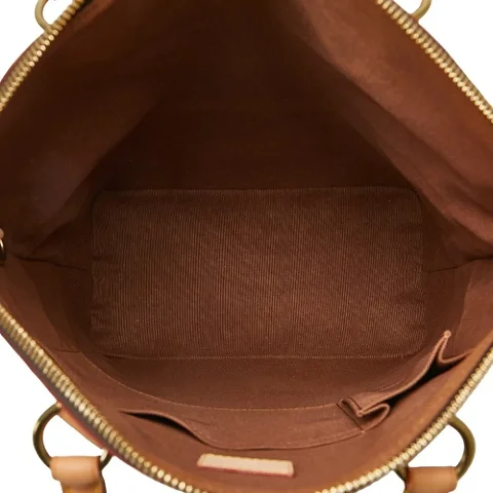 Louis Vuitton Vintage Pre-owned Plastic louis-vuitton-bags Brown Dames