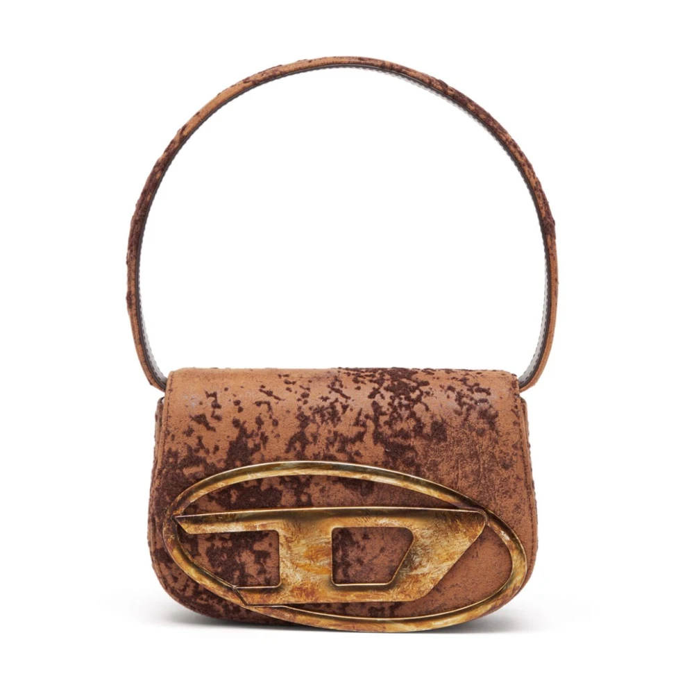Diesel Bruine Schoudertas voor Vrouwen Brown Dames