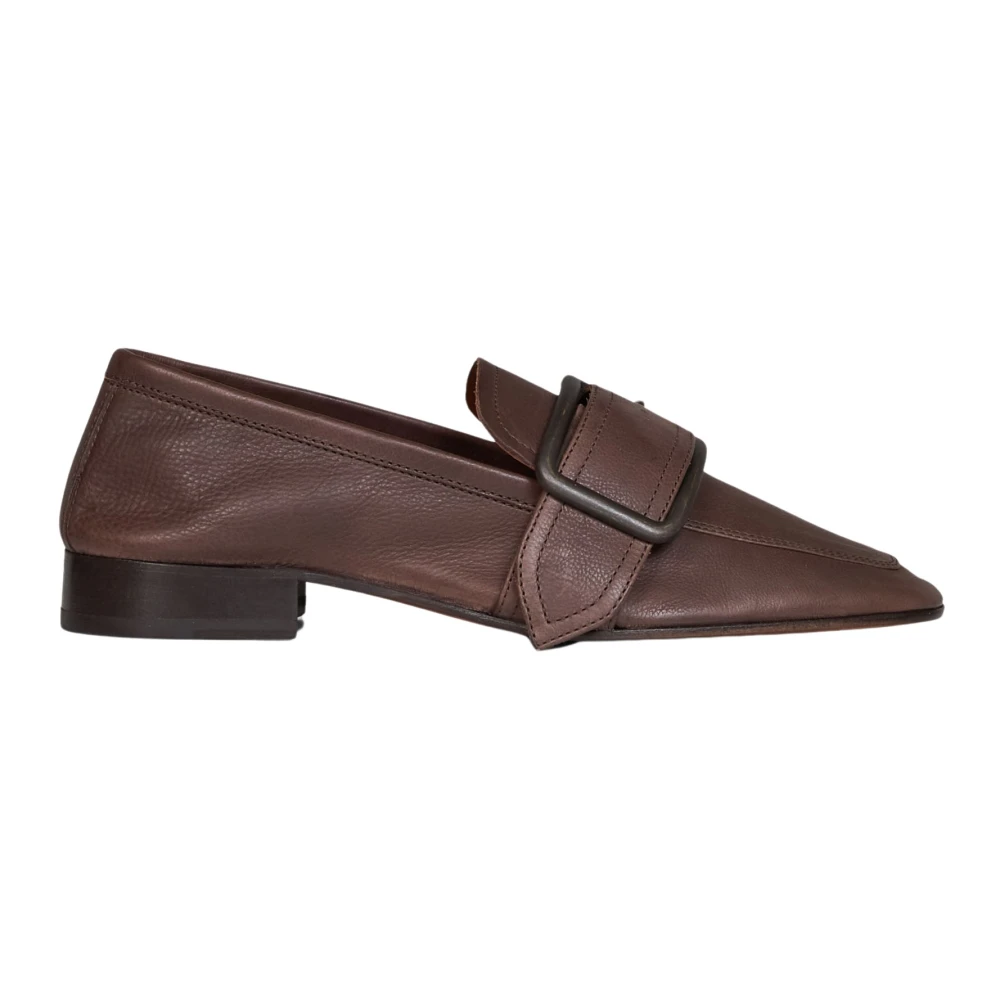 Dries Van Noten Donna Marrone - Mocassini In Pelle - Shoes - 36 Eu