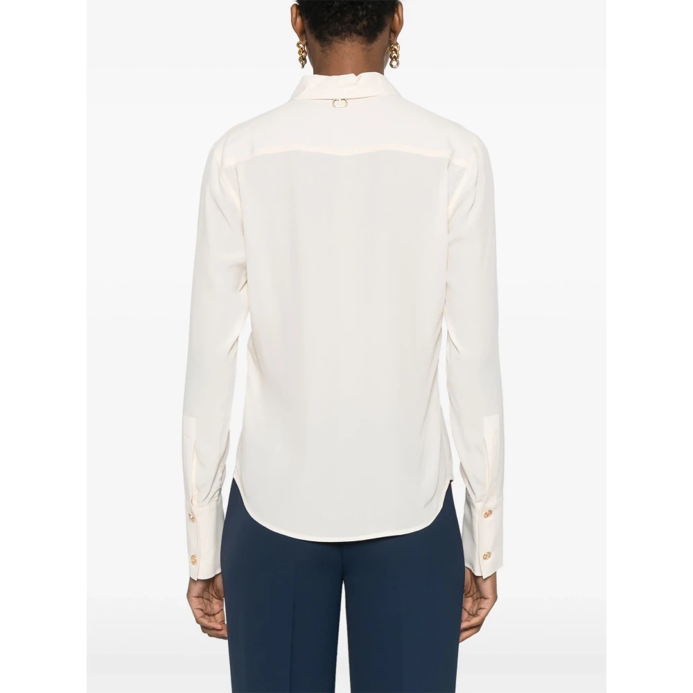 Twinset Witte Room Shirt Beige Dames