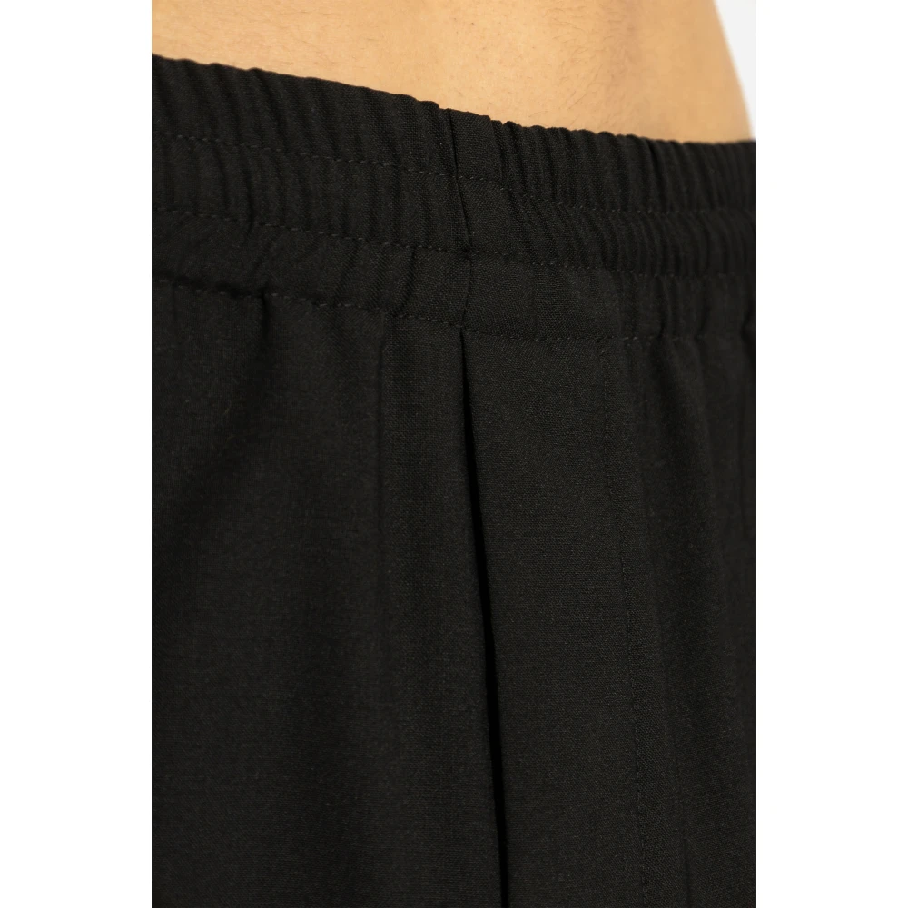 Isabel marant Wollen broek Nahili Black Heren