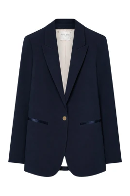 Matte Satin Blazer