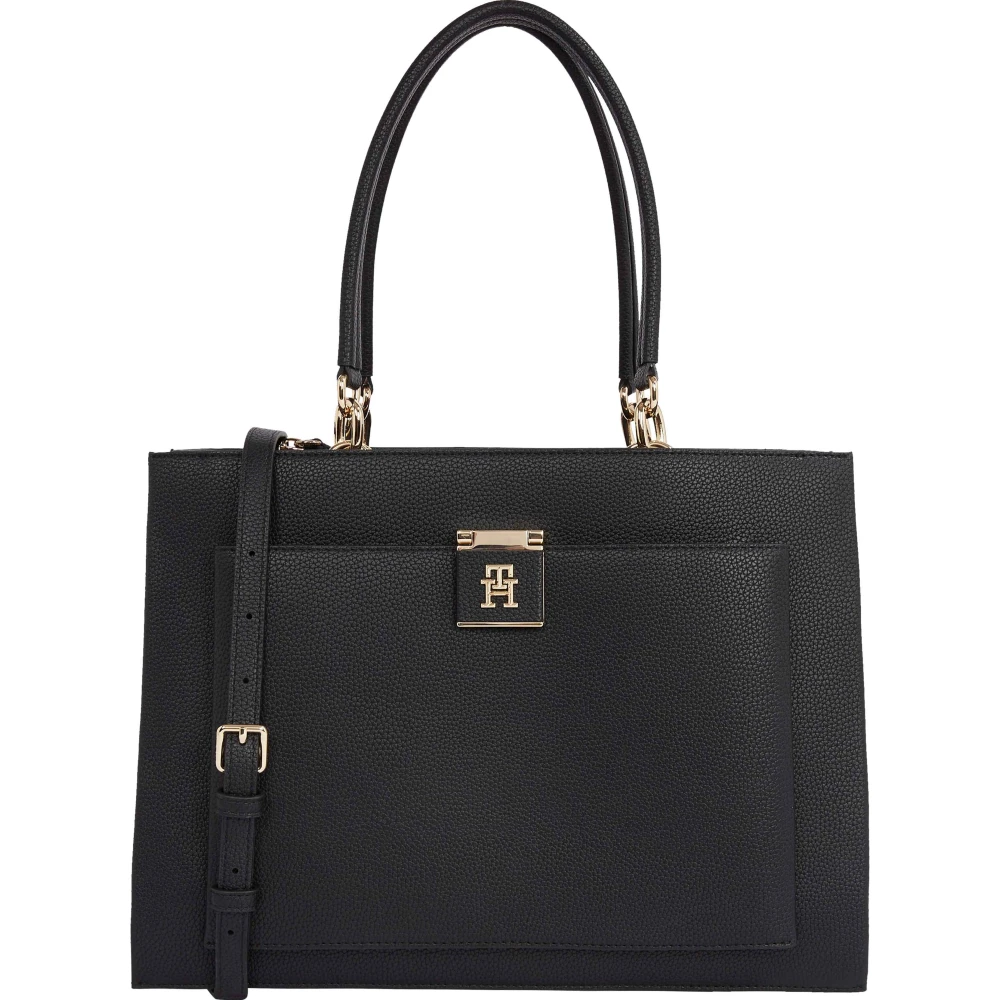 Tommy Hilfiger Heritage Schoudertas Black Dames