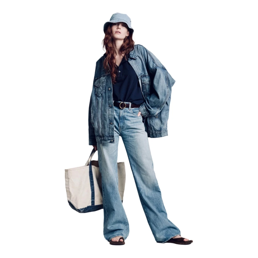 Denimist Elegante Comfortabele Indigo Jeans Blue Dames