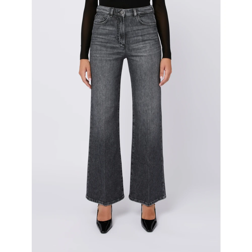 Seventy Grijze Katoenen Jeans Aw24 Gray Dames