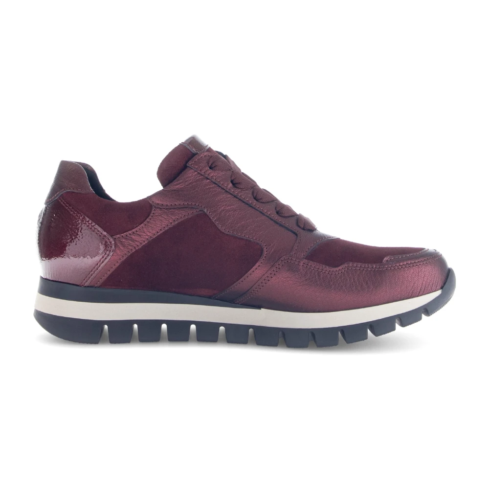 Gabor Sneaker Low Dames Schoenen Paars