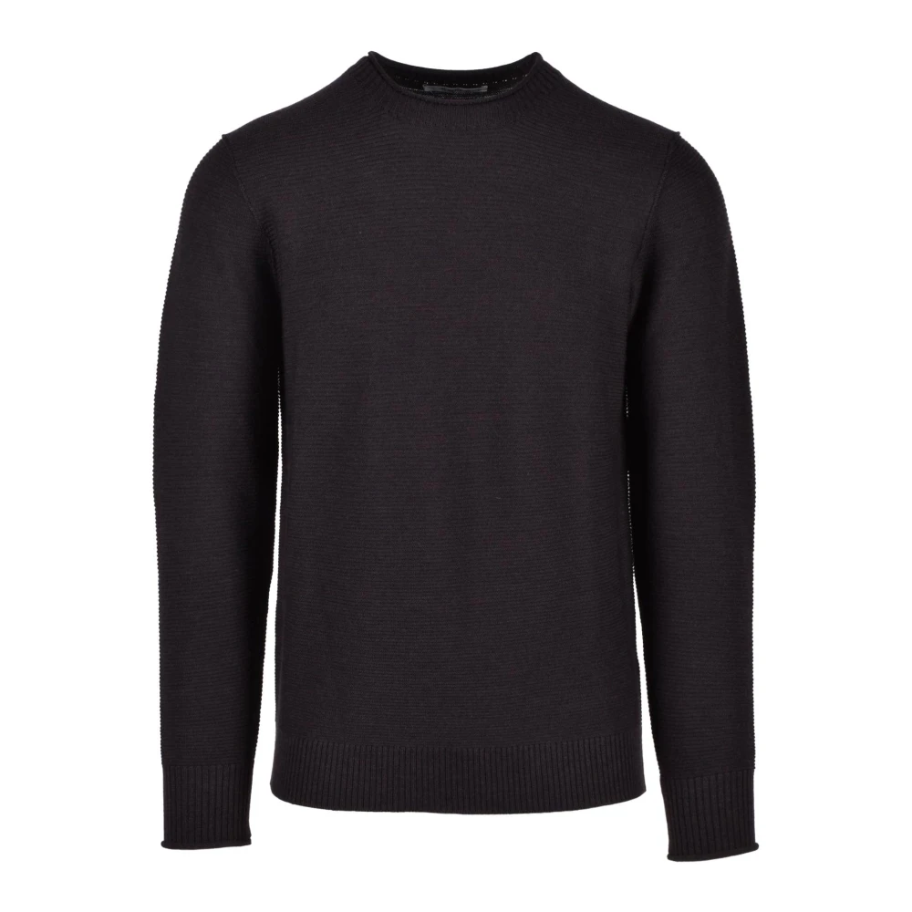 Kangra Stijlvolle Gebreide Top Brown Heren