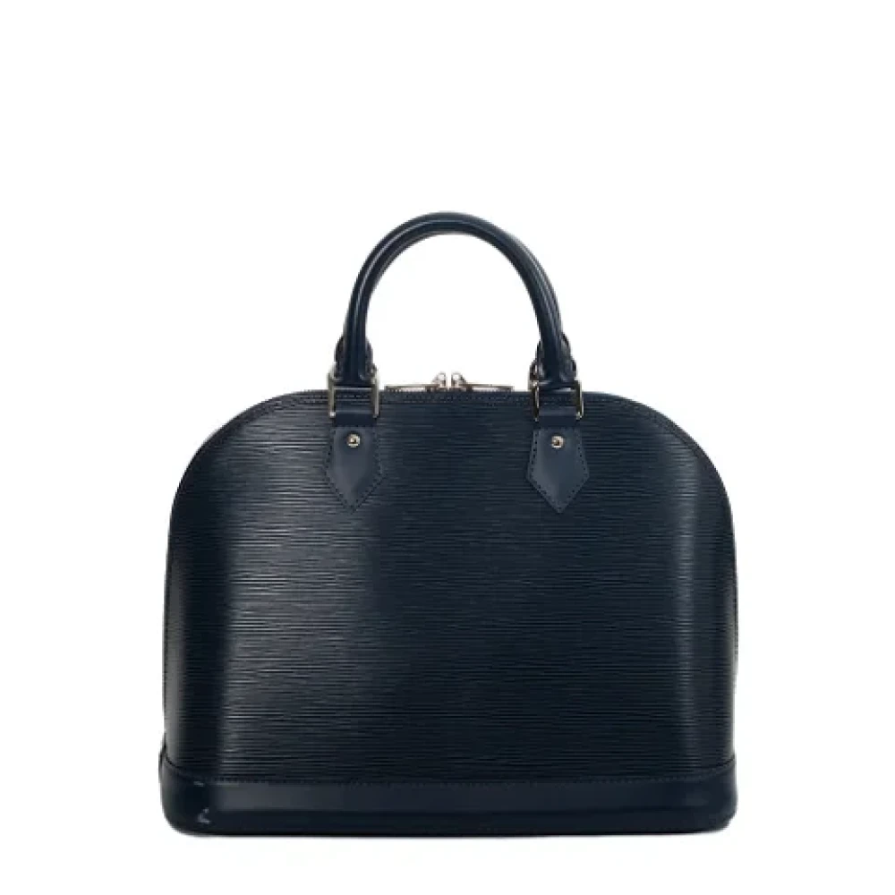 Louis Vuitton Vintage Pre-owned Leather handbags Blue Dames